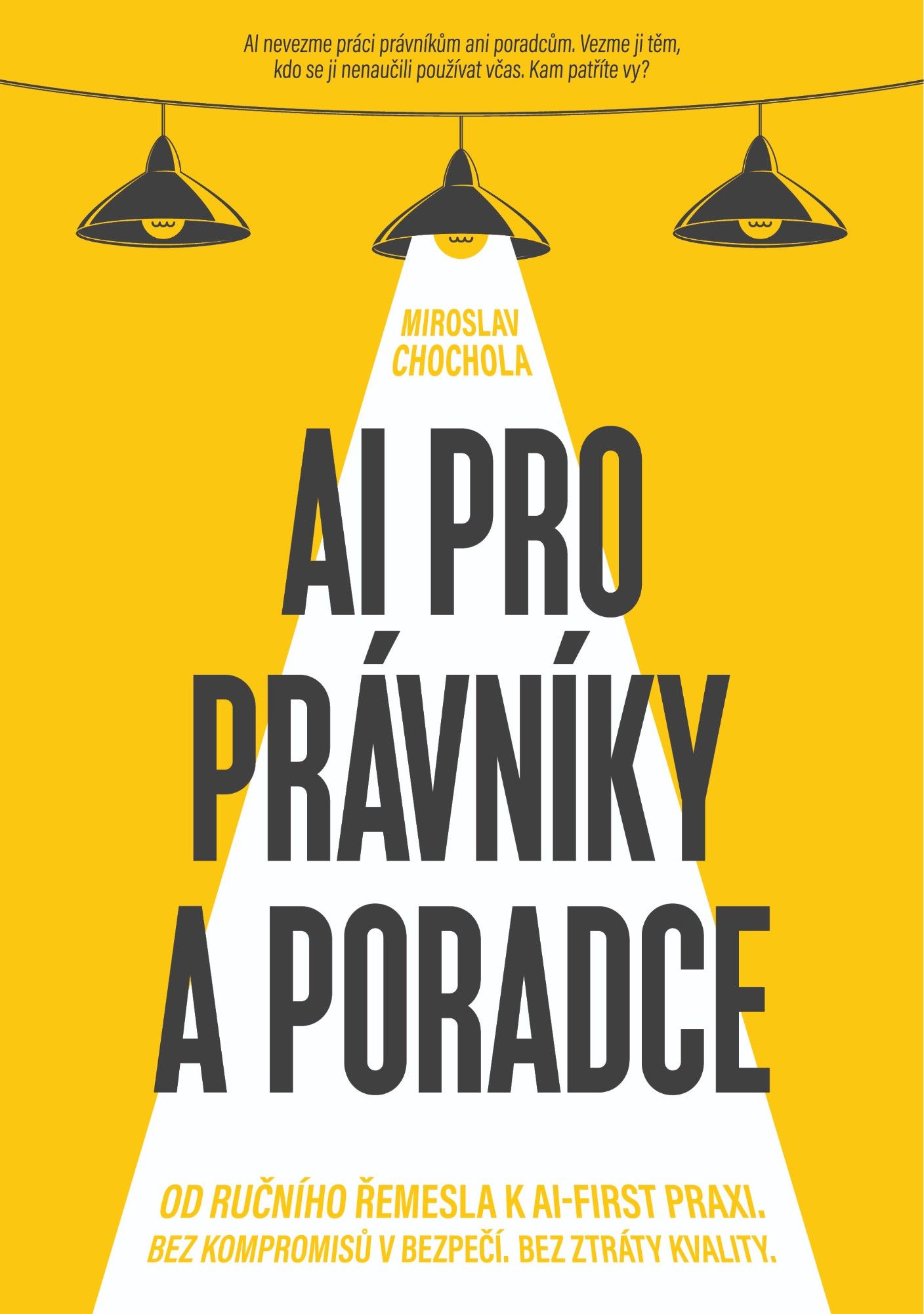Obálka knihy AI pro právníky a poradce
